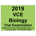 2022-2026 VCE Biology Units 3 and 4 - Package
